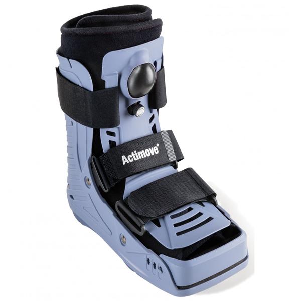 BSN Medical Walker Closed Ankle/Leg/Foot Adult Black/Blue Size Small Ea - 7627601