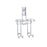 Amsino International Support Tandem Canister 1500/2000Ml Ea - 43429-01