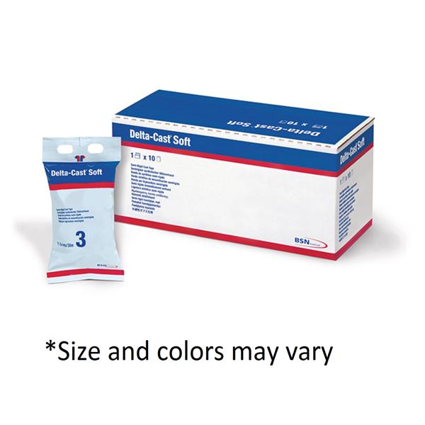 BSN Medical Tape Casting Delta-Cast Polyester 3" Red 10/Ca - 7270818