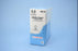 J & J Healthcare Systems Prolene Suture with Needle Nonabsorbable Uncoated Blue Suture Monofilament Polypropylene Suture Size 6-0 24 Inch Suture Double-Armed 9.3 mm Length 3/8 Circle Taper Cut Needle - 8807H