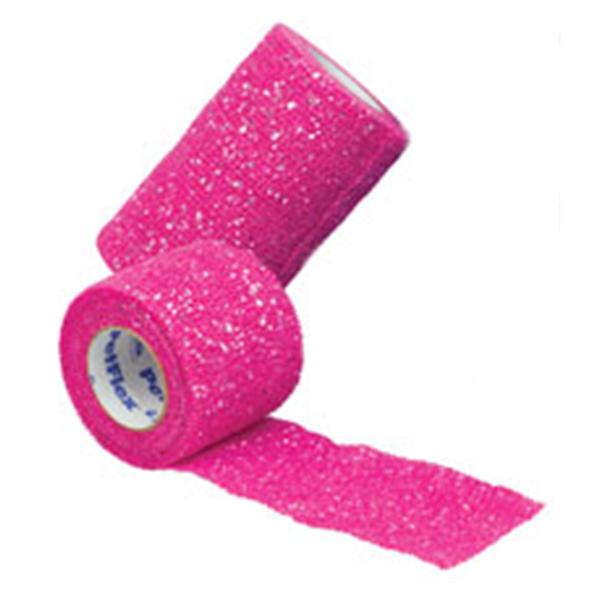 Andover Coated Products Bandage Powerflex 3"X6Yd Athletic Foam Glitter Pink 16/Case - 3730GN-016