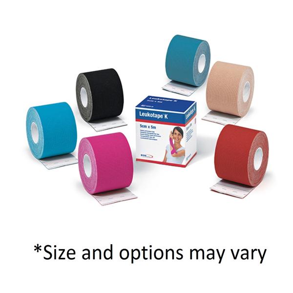 BSN Medical Tape Athletic Leukotape K Rayon 2X5.4Yds Red 5/Pk - 7297816