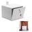 Marketlab Drop Box Specimen _ Steel Hinged Door Symbol White Ea - 133