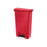 Rubbermaid Can Trash Slim Jim Rsn 13Gal Step-On Pedal Hinge Lid Frnt Stp Red Rectangle Each - 1883566