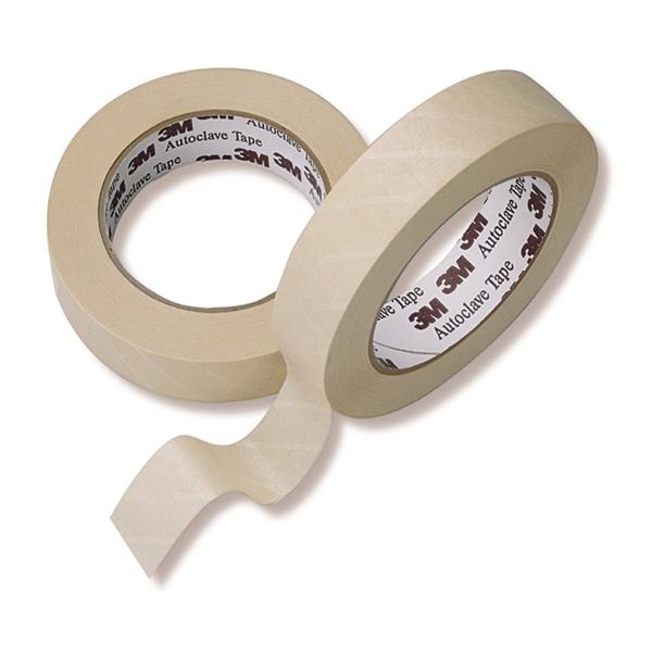 3M Healthcare Tape Autoclave Comply 12 Mm X 55 Mm For Steam Sterilizers Tan Latex Free 42/Ca - 1322-12MM