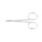 Miltex - Iris Scissors 4 Inch Length OR Grade German Stainless Steel NonSterile Finger Ring Handle Straight Blade Sharp Tip / Sharp Tip - 5-300