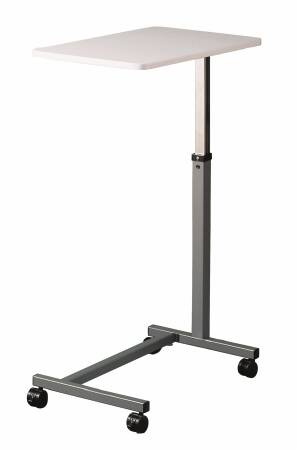 The Brewer Company Overbed Table Non-Tilt Automatic Spring Assisted Lift 43-1/4 Inch Height Range 43-1/4 Inch Height Range - 11630