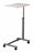 The Brewer Company Overbed Table Non-Tilt Automatic Spring Assisted Lift 43-1/4 Inch Height Range 43-1/4 Inch Height Range - 11630