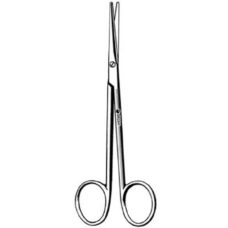 Sklar Sklar Dissecting Scissors Metzenbaum 4-3/4 Inch Length OR Grade Stainless Steel NonSterile Finger Ring Handle Straight Blunt/Blunt - 22-2550