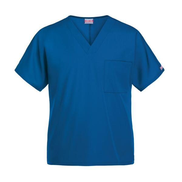 Strategic Partners Shirt Scrub Cherokee Workwear 4777 Unisex Medium Royal Blue Ea - 4777-ROYW-MD