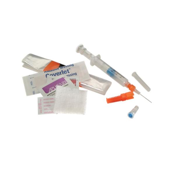 Smiths Medical ASD Gas Kit Arterial Blood Pro-Vent Plus Dr Lthm Hep 7Iu 3Ml 22Gx1-1/2" 100/Ca - 4699LH