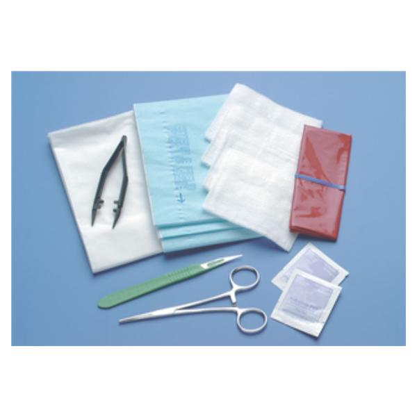 Busse Hospital Disposable Kit Incision/Drainage Urgent Care W/ Gz/5 Kalsey Fn Pt. Ndl Strl 50/Case - 7830