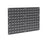 Akro-Mils Panel Louvered For Hanging Bins 35-3/4X19" Gray 16G Steel Each, 4 Ea/Ca - 30636