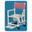 Innovative Prods Unlimited Chair Shower/Commode Standard Line 300Lb Capacity Wht 3"Swvl Cstr 21.5X21X38" Ea - VLSC17PFRLDA