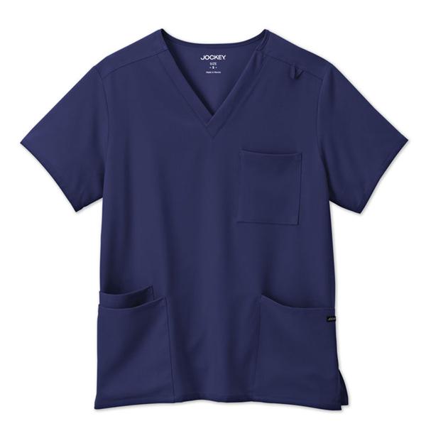 White Swan Uniform. Shirt Scrub Jockey 2371 X-Large Navy Ea - 2371-054-XL