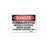 Lyle Signs Inc Sign Informational Danger Ea - 34MV94