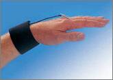 IMAK RSI WrisTimer Daytime - Wrist Support Elastic Left or Right Hand Black Large - 60020