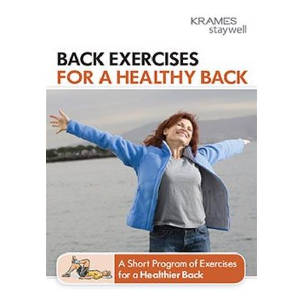 Krames Communications Booklet Educational Back Exercises For A Health Back Ea - 12059