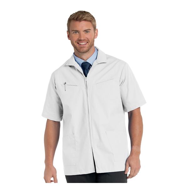 Landau Uniforms Lab Coat Jacket Mens White 44 Ea - 1140-WWY-44