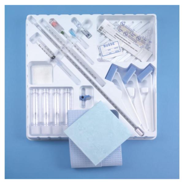 Busse Hospital Disposable Tray Lumbar Puncture Infant With Lidocaine/22Gx1-1/2" Spinal Needle 10/Ca - 646