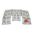 Fabrication Enterprises Pack Heat Therapy Relief Pack Hot Button Neck Gel Instant Rsbl White 11X17" Ea - 11-1027