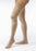 BSN Medical JOBST Opaque Compression Stockings Knee High Large Beige Closed Toe - 115272