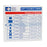 Dukal Corporation Bandage Adhesive Strip Fabric Toe 1-1/2X2-9/16" Flexible White 100/Bx, 12 Bx/Ca - SVYJD