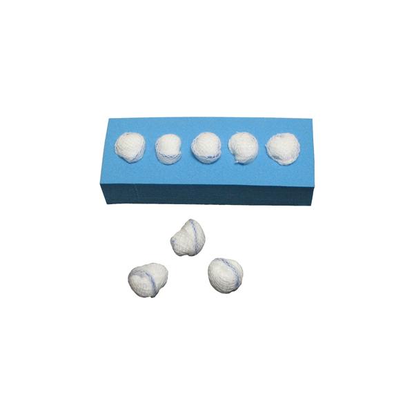 Dukal Corporation Sponge Peanut 100% Gauze 3/8" Sterile 500/Case - 10662