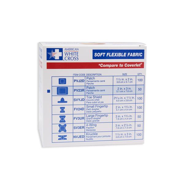 Dukal Corporation Bandage Fabric 2X3" Flexible Tan 50/Box, 12 Bx/Ca - PV23R