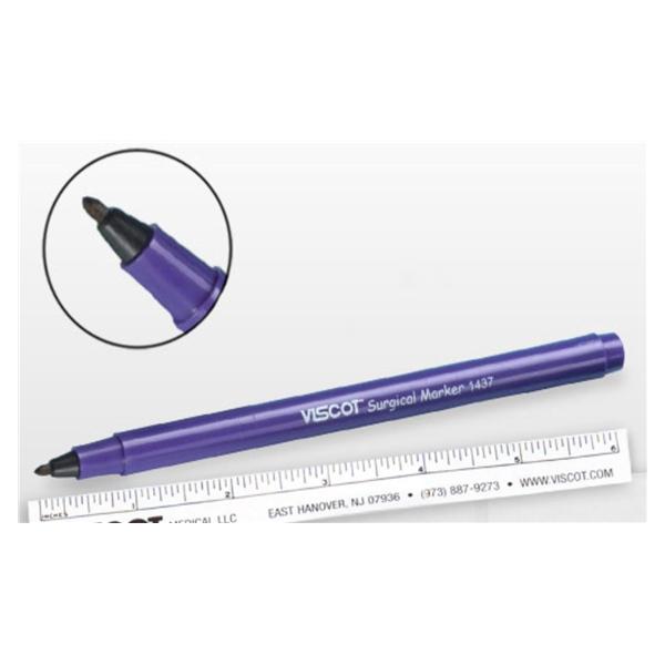 Viscot Medical Marker Skin Viscot Fine/Regular Tip Sterile 100/Ca - 1437SRL9