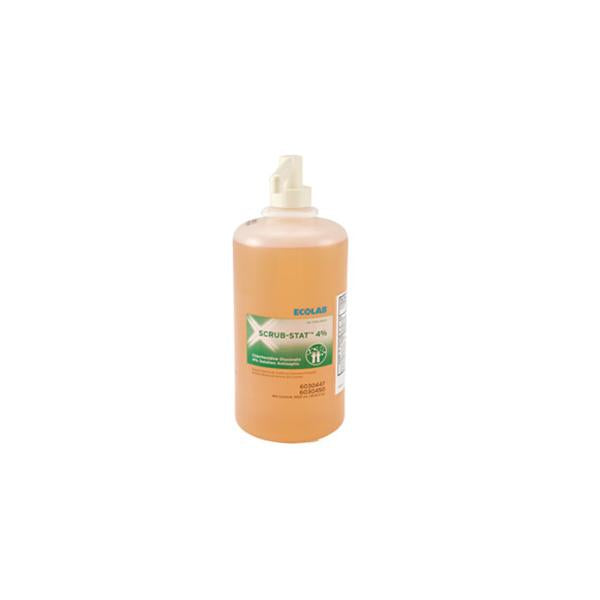Ecolabs/Huntington Med. Scrub Surgical Scrub-Stat 750 Ml Pump Bottle 6/Ca - 6000067