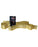 TheraBand CLX Consecutive Loops - Exercise Resistance Band with Loops Gold 4 Inch X 5 Foot 3X-Heavy Resistance - 12720-T