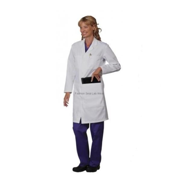 Fashion Seal Lab Coat Consultation Polyester / Cotton Fashion Seal Unisex White X-Large Ea - 1475-XL