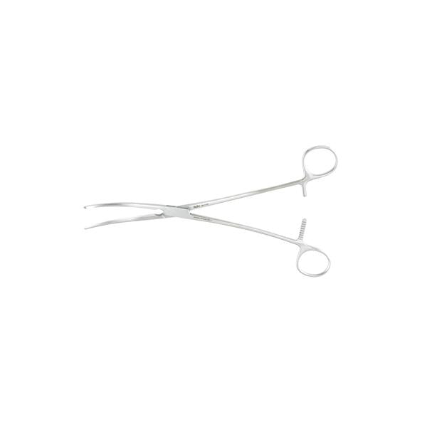 Miltex-Integra Clamp Coarctation Crawford 9-1/2" Longitudinal Serrated Slight Curve Ea - 25-1160