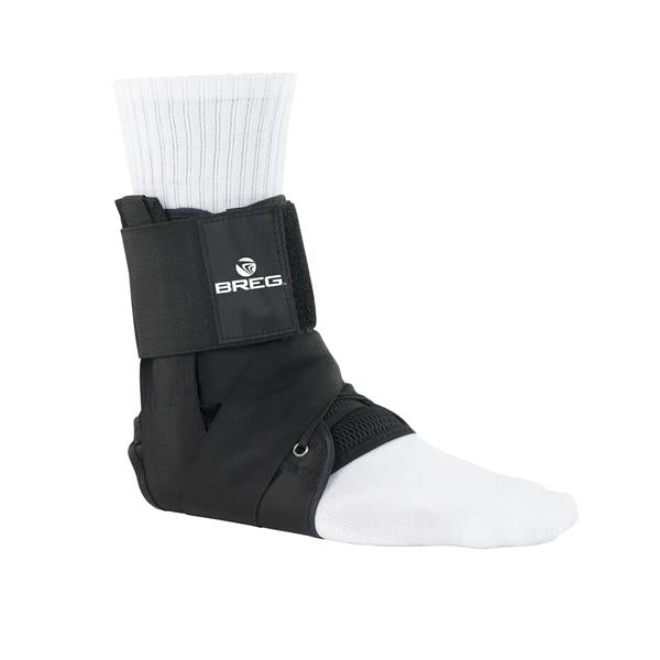 Breg. Brace Lace Up Ankle Nylon Black Size X-Small Ea - 90161