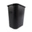 Rubbermaid Can Trash Resin/Smooth Finish 7Gal No Lid Black Rectangle Ea - FG295600BLA