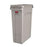 Rubbermaid Can Trash Slim Jim Resin 23Gal No Lid Gray Rectangle Ea - 116-3819