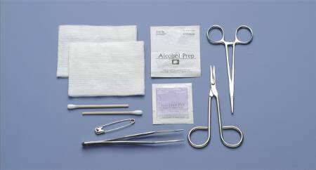 Busse Hospital Disposables Instrument Kit General Purpose Stainless Steel - 755