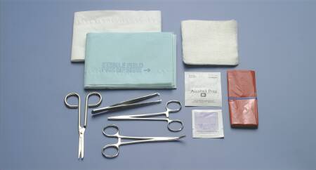 Busse Hospital Disposables Instrument Kit Wound Closure Stainless Steel - 757
