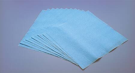 Busse - Sterilization Wrap Blue 40 X 40 Inch Single Layer Nonwoven Fabric Steam / EO Gas - 856