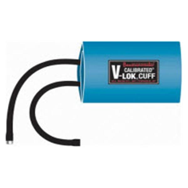 W A Baum Co Inc Cuff & Inflation Bag Blood Pressure Calibrated V-Lok 25-35Cm Adlt Arm Std Gry Ea - 1880GRY