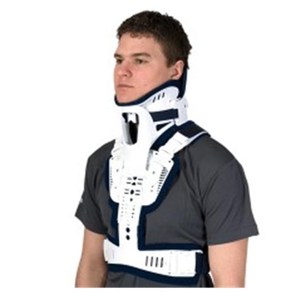 Ossur America-Royce Medical Collar Immobilization Miami Jto Extension Cervical/High Thoracic Wht/Nvy Univ Ea - MTR-900