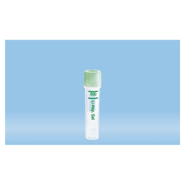 Sarstedt Tube Capillary Microvette 500Ul Pp Lithium Heparin/Gel Green 100/Package - 20.1346.100