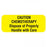 TimeMed a Div of PDC Label Caution Chemo 900/Bx - 12-O