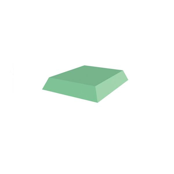 Techno-Aide Positioner Rectangle Light Green Ea - TE-YCBN