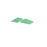 Techno-Aide Positioner 12 Degree Wedge Set Light Green 1/Pr - TE-YCBJ