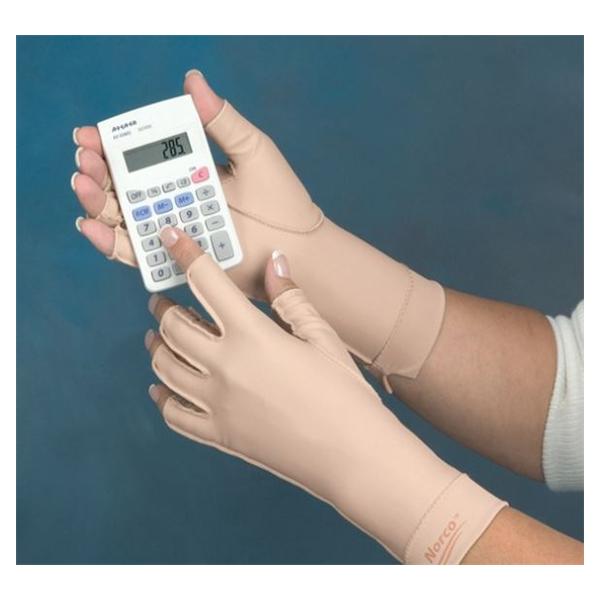 Northcoast Medical Glove Therapeutic/Compression Over The Wrist Norco Tipless Finger Right Xs Bg Ea - NC53221