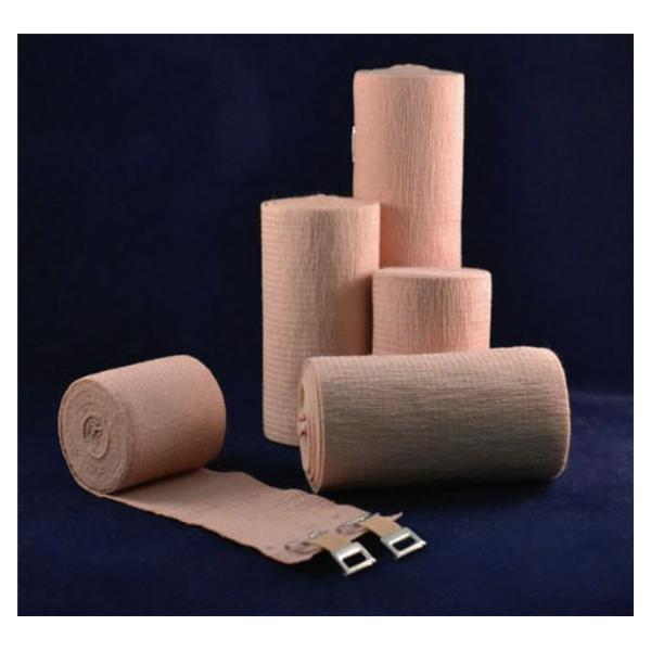 Ambra Leroy Medical Bandage 4"X5Yd Midlastic Elastic/Woven Tan 10/Bx - 72450