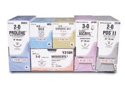 PDS II - Suture with Needle Absorbable Uncoated Violet Suture Monofilament Polydioxanone Size 2 - 0 27 Inch Suture 1-Needle 36 mm Length 1/2 Circle Reverse Cutting Needle - Z466H