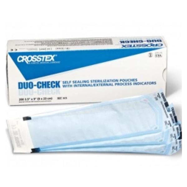 Crosstex International Pouch Heat Seal Duo Check 7.5 In X 13 In 1000/Ca - SC713HS